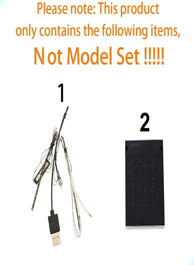 GEAMENT LED Light Kit Compatible with Lego Fast and Furious Toyota Supra MK4 Building Blocks Model - Lighting Set for Technic 42204 (Model Set Not Included) - Image 3